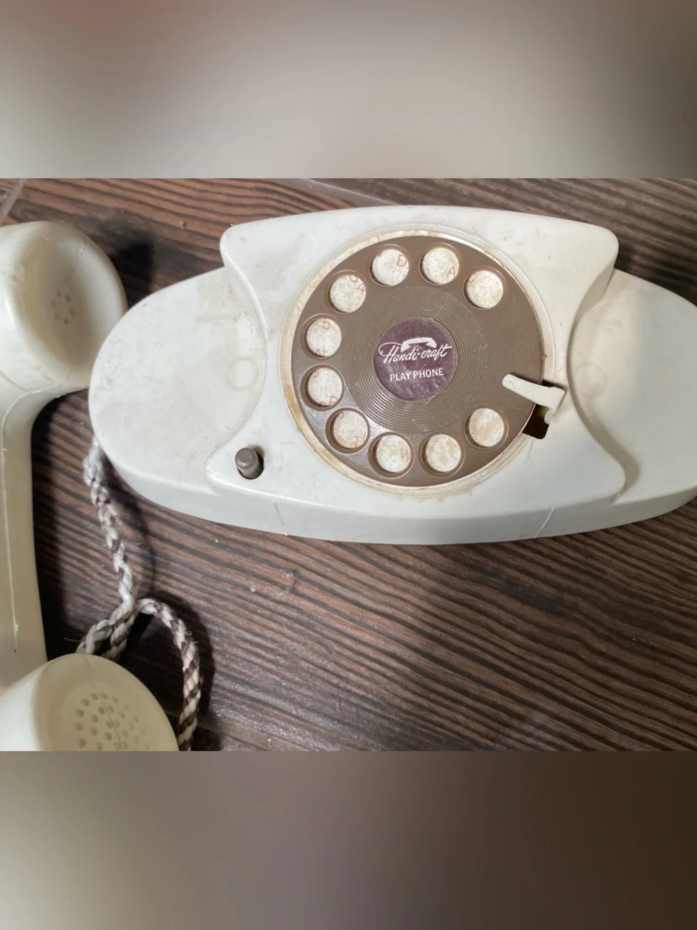Handi-Craft Vintage Rotary Play Phone